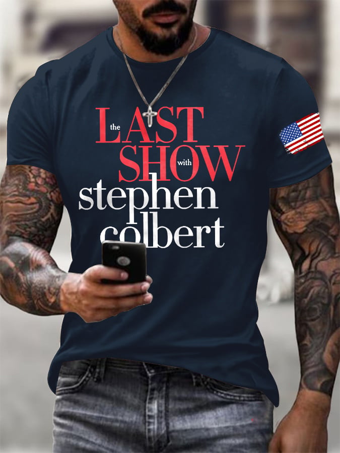 🔥Last Day 49% Off🔥Men's Retro Last Show Print T-Shirt