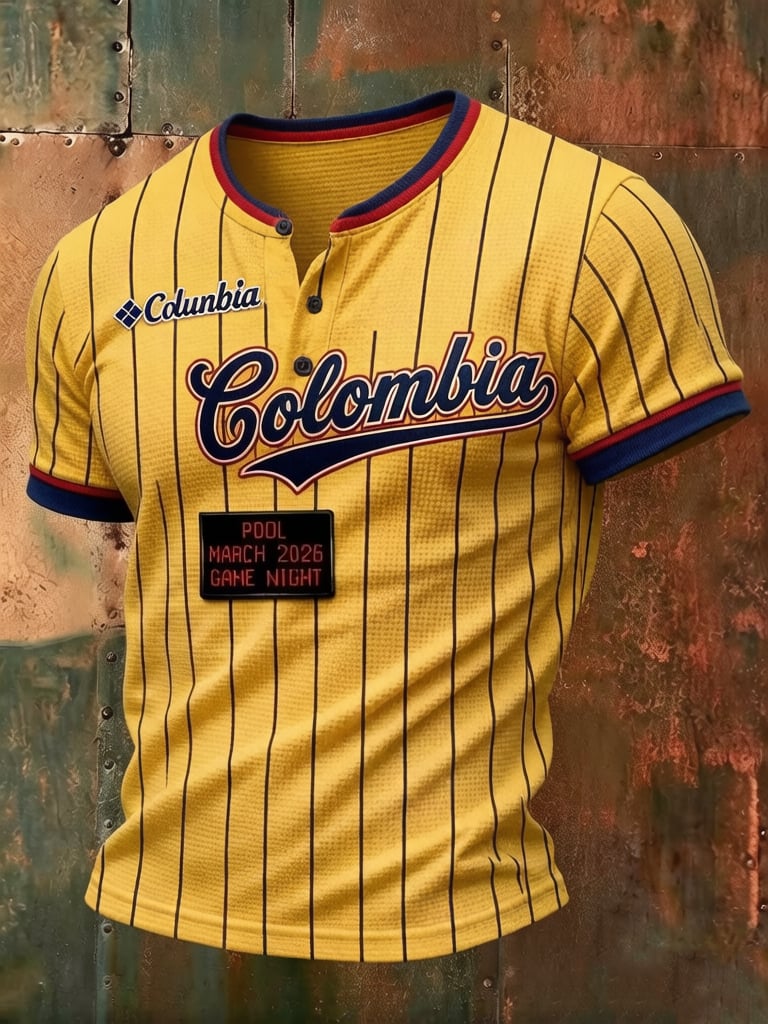Men's Columbia Football Crew Neck Short-Sleeve Printed T-Shirt