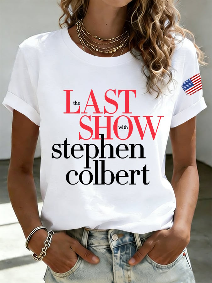 🔥Buy 3 Get 10% Off Retro Last Show Print T-Shirt