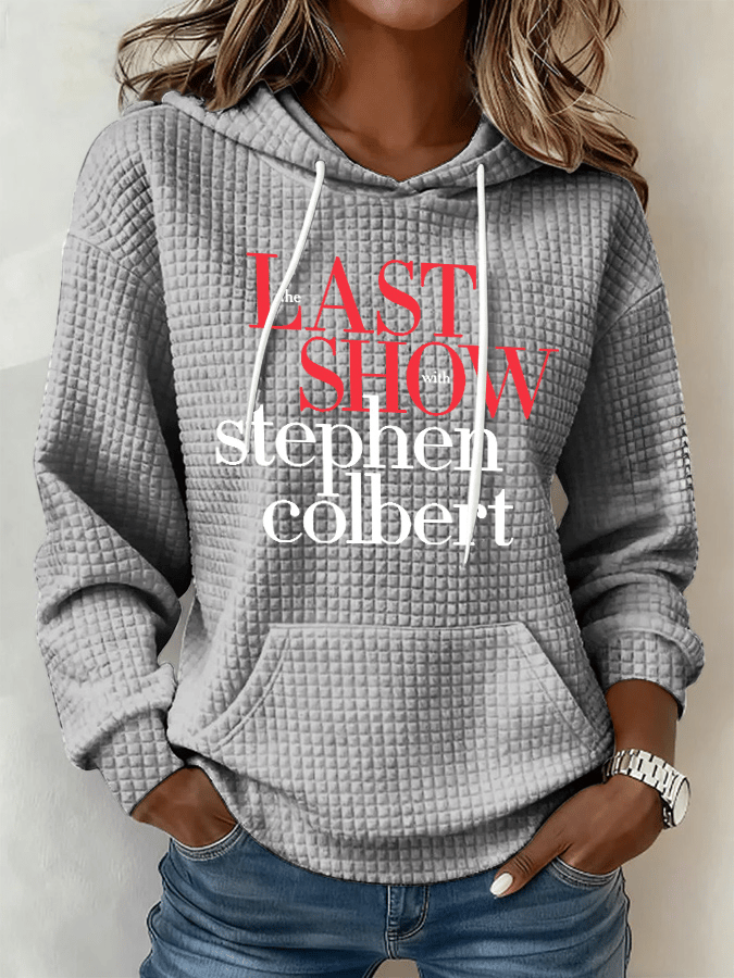 🔥Last Day 49% Off🔥Retro Last Show Print Hoodie
