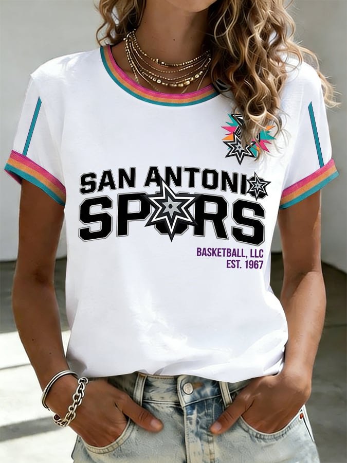 Women's Basketball Lovers Print T-Shirt