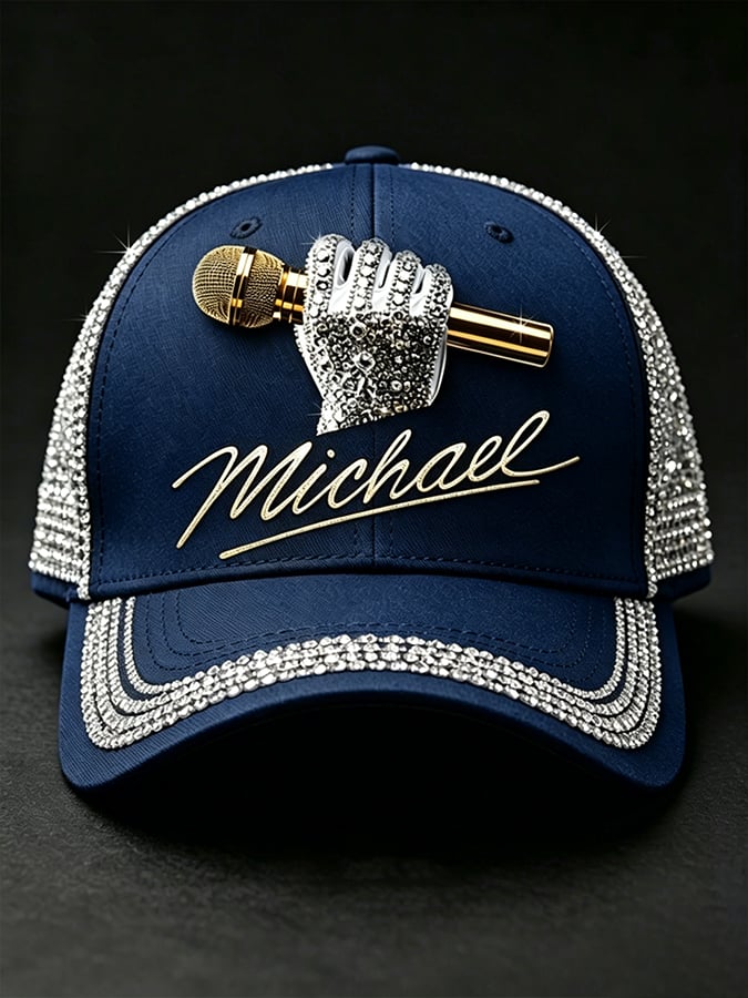 Unisex Pop Music Inspired Printed Art Printed Hat