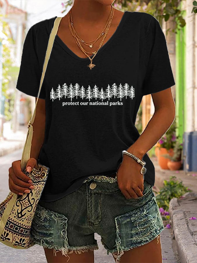Women's National Parks Print T-shirt