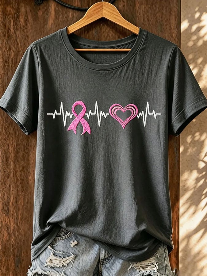 Women's Casual Print Short-Sleeve T-Shirt