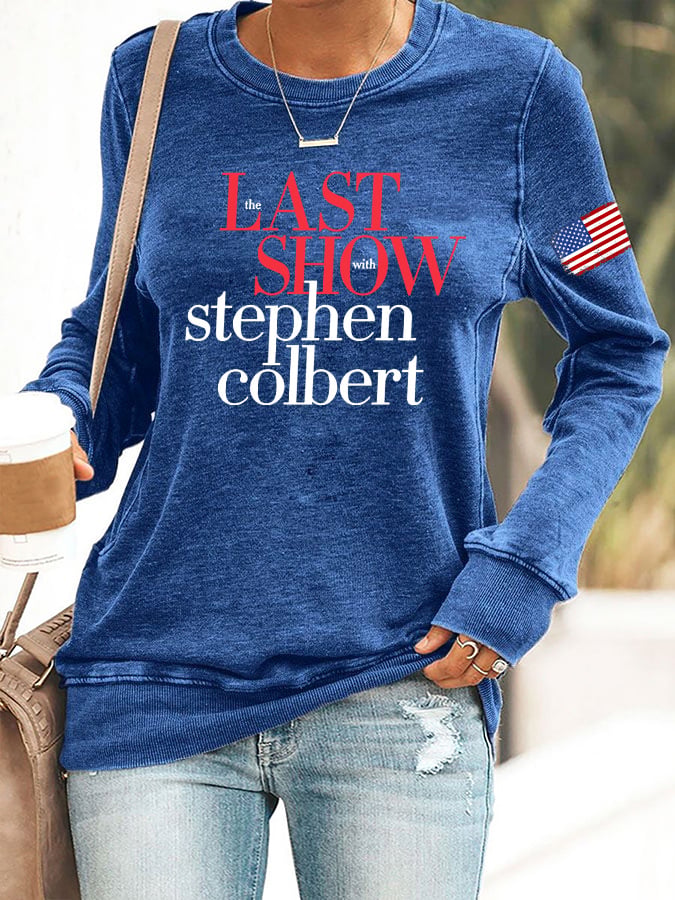 🔥Last Day 49% Off🔥Retro Last Show Print Sweatshirt