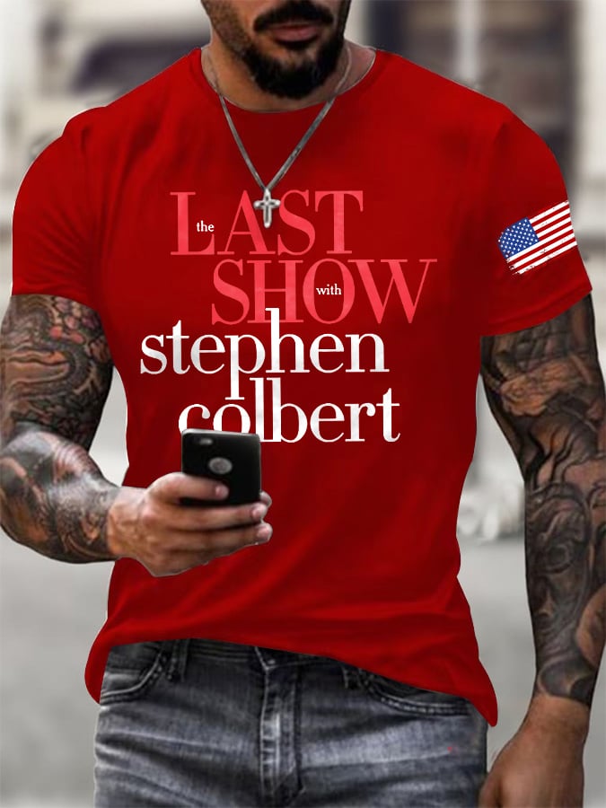 🔥Last Day 49% Off🔥Men's Retro Last Show Print T-Shirt