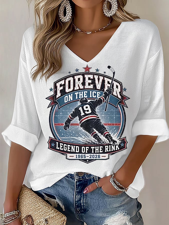 Women's  Forever On The Ice, Legend of the Rink T-Shirt