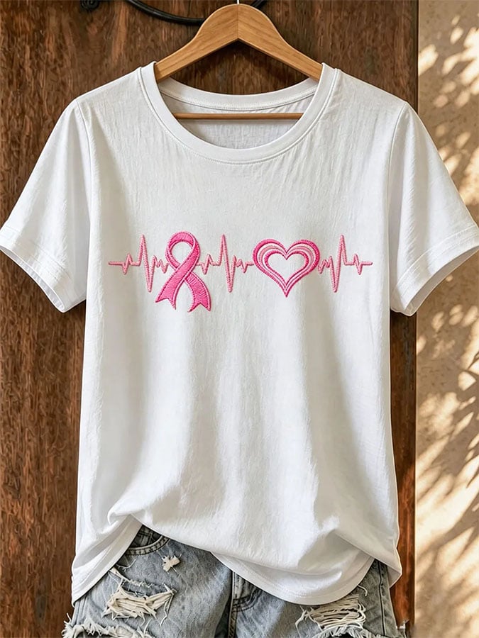 Women's Casual Print Short-Sleeve T-Shirt