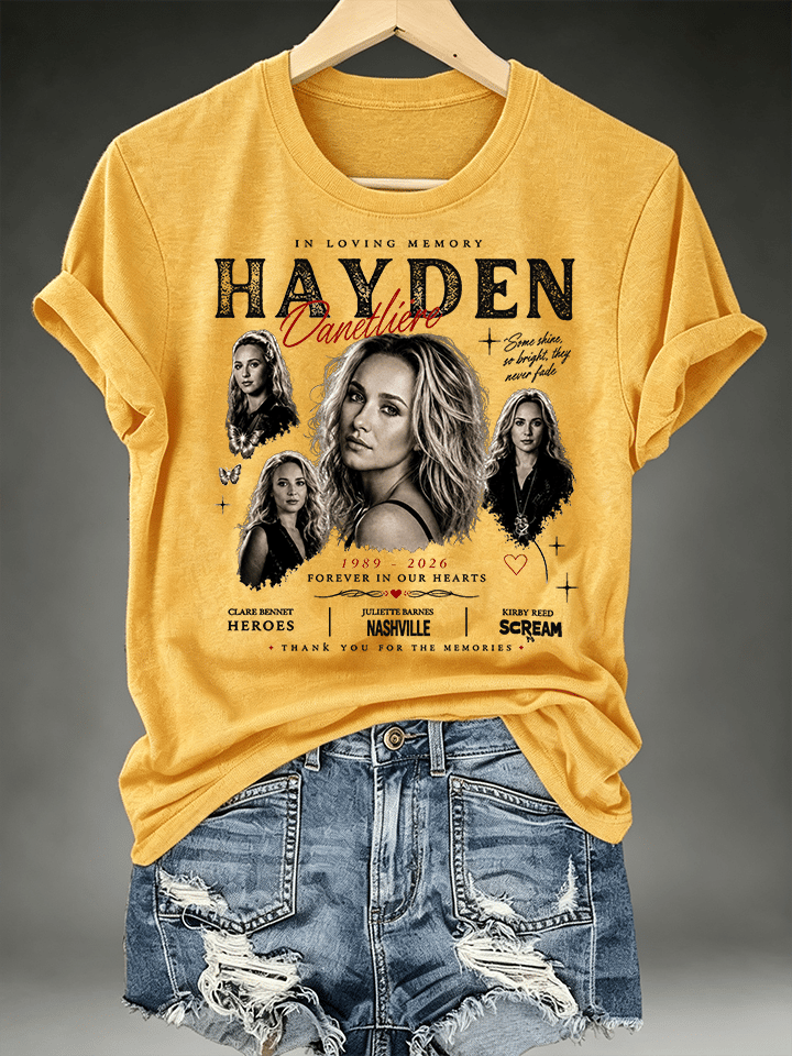 Women's IN LOVING MEMORY Print T-Shirt