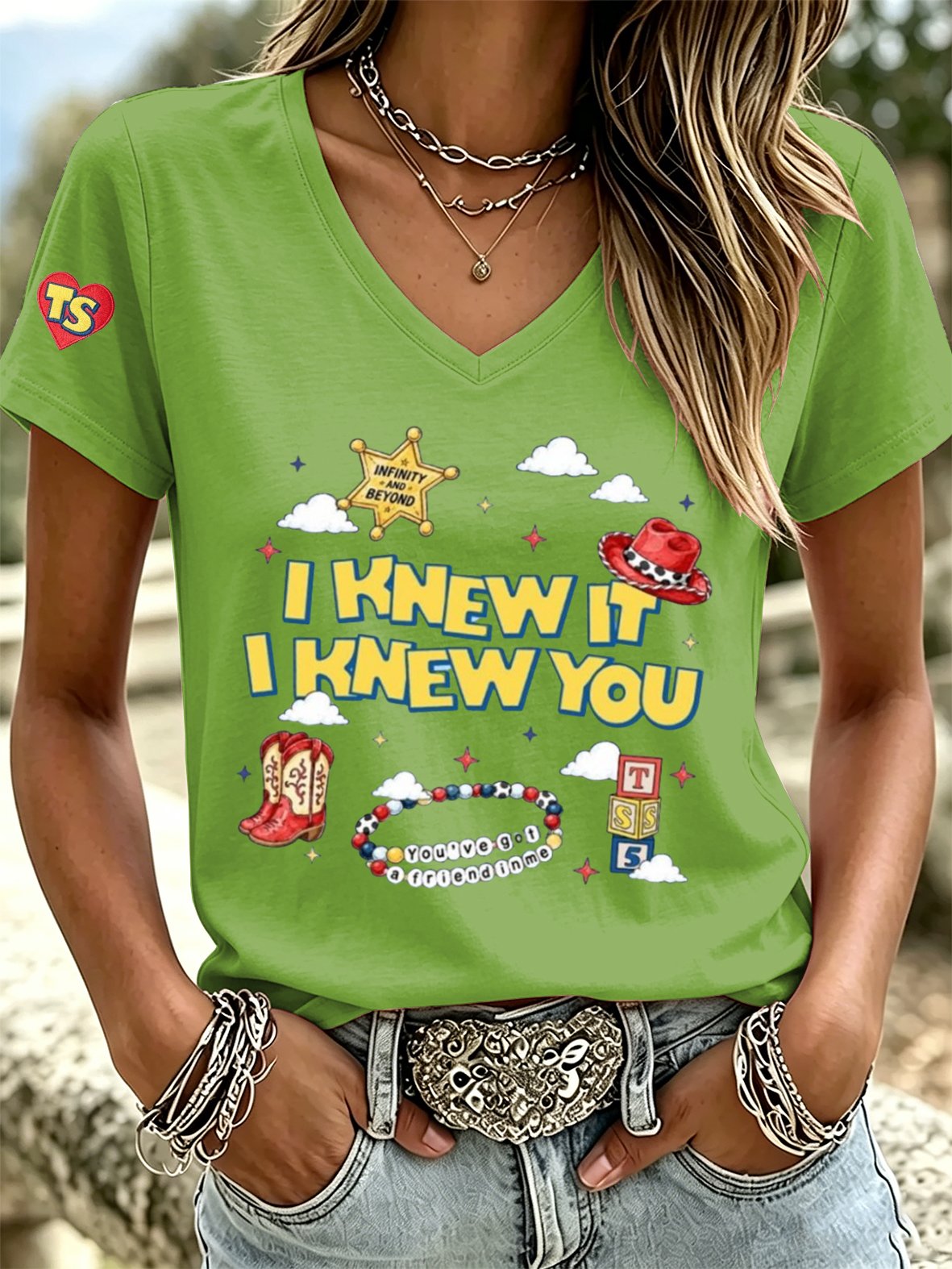 Women's Casual Print Short-Sleeve T-Shirt