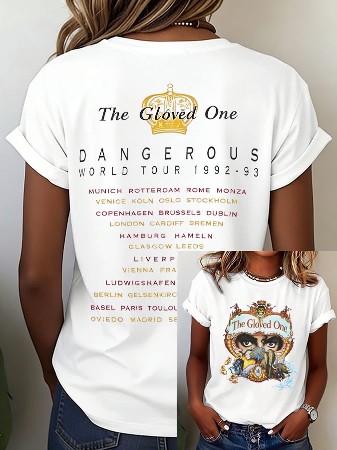 Women's The Gloved One Print T-Shirt