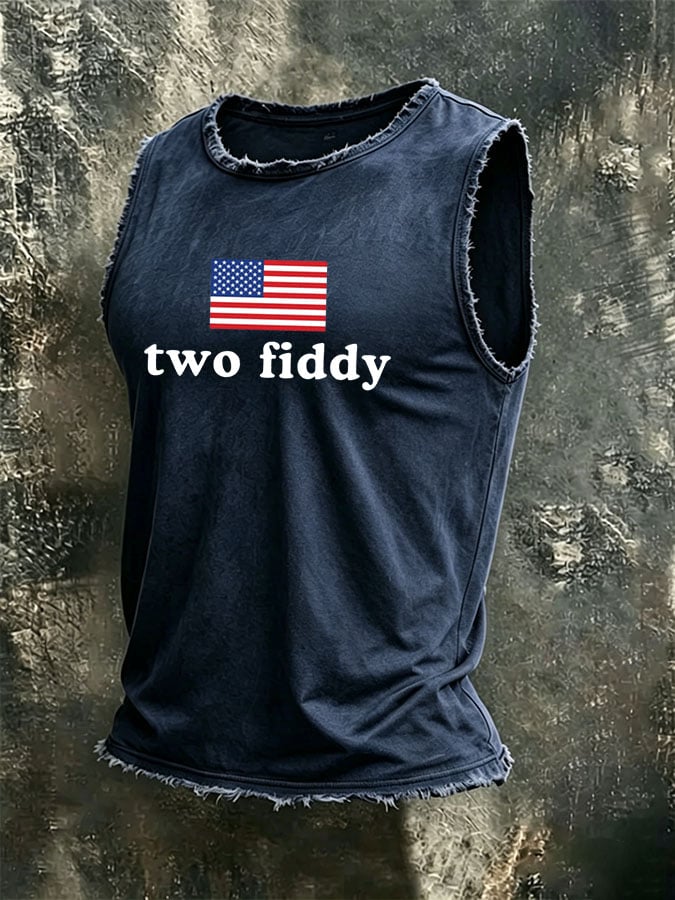 Men'S Casual Printed Vest