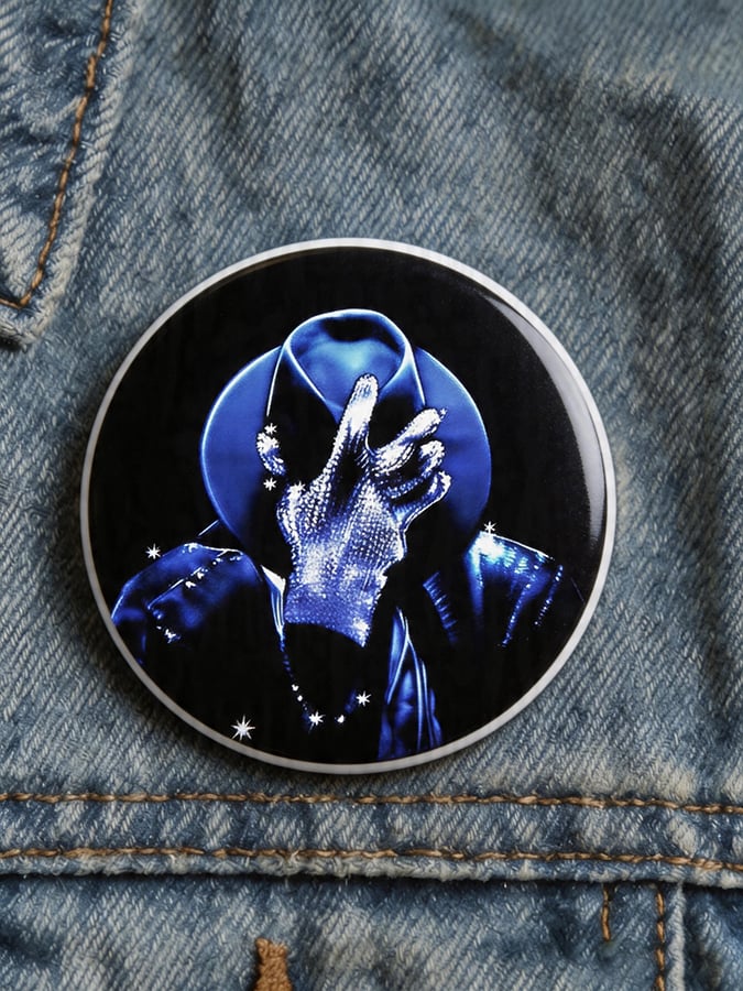 Michael, The Superstar Of Film And Television, Brooch