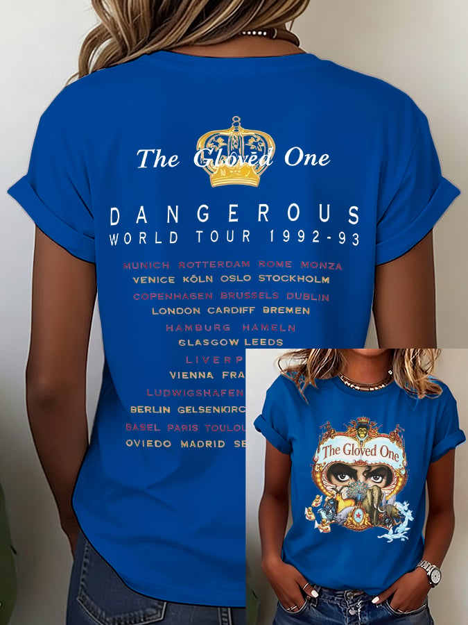 Women's The Gloved One Print T-Shirt