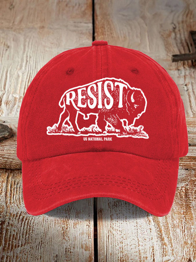 Protect Our National Parks Print Baseball Cap