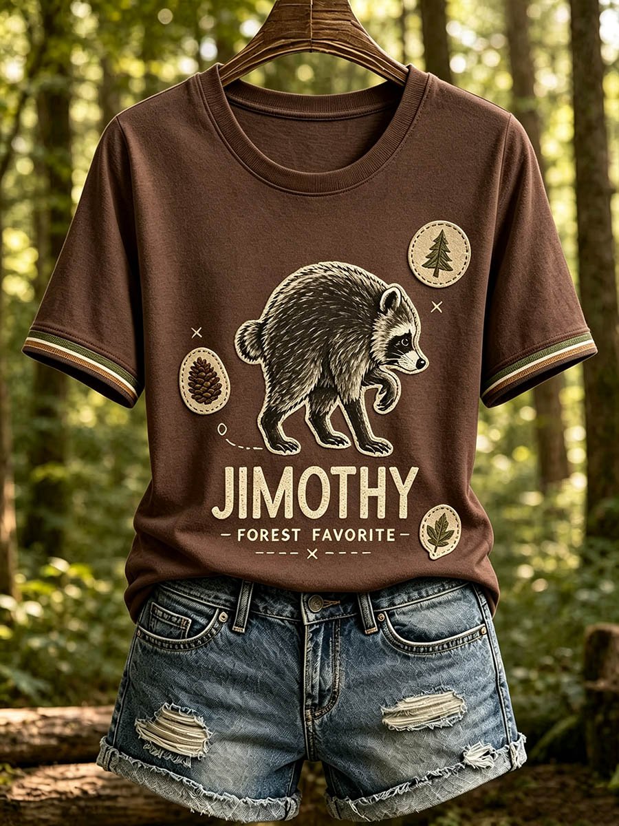 Women's Jimothy Raccoon T-Shirt