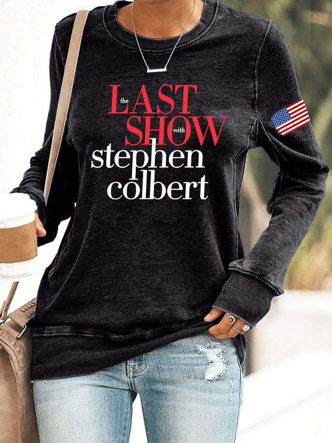 🔥Last Day 49% Off🔥Retro Last Show Print Sweatshirt