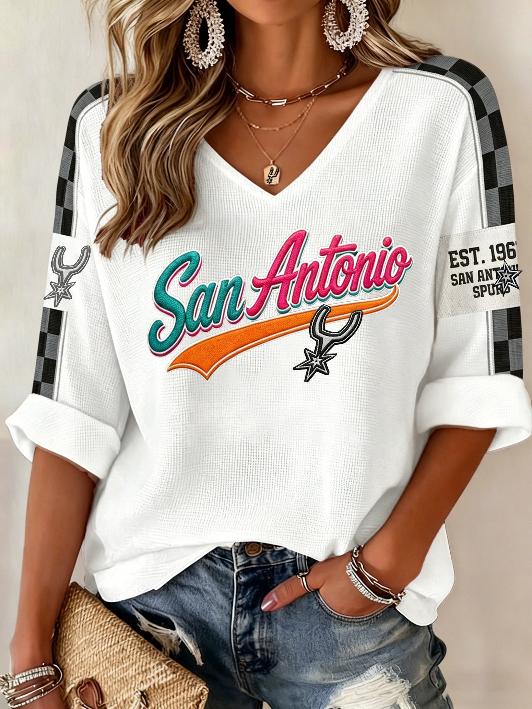 Classic Basketball Fan Graphic Short-Sleeved Shirt