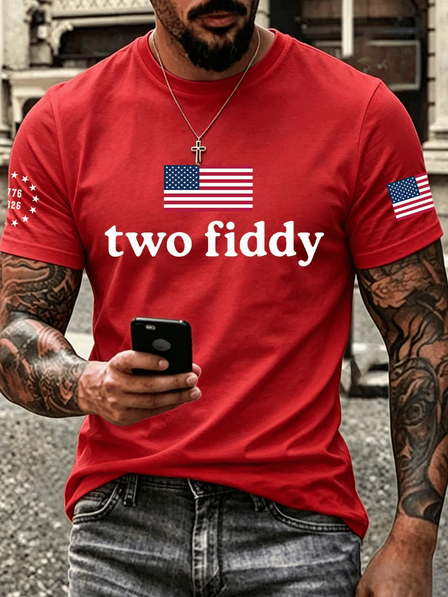 Men's USA 1776-2026 Print T-shirt