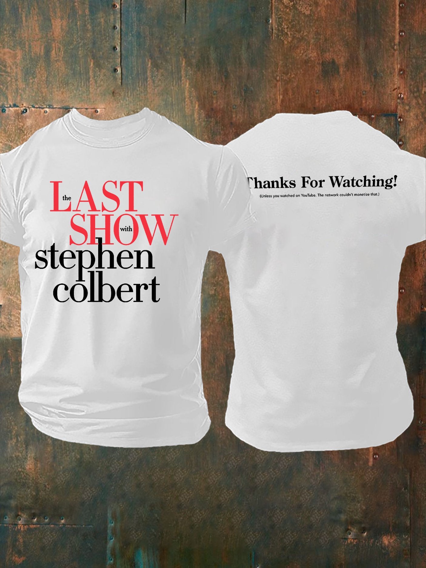 🔥Last Day 49% Off🔥Men's Retro Last Show Print T-Shirt