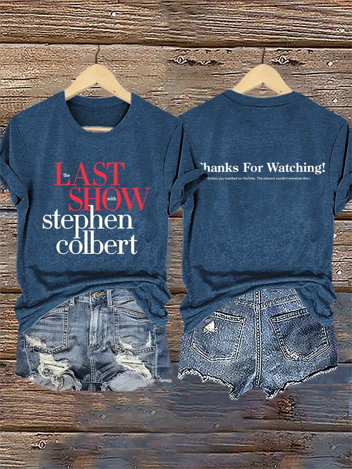 🔥Last Day 49% Off🔥Retro Last Show Tree Print T-Shirt