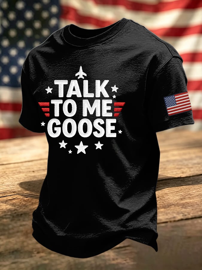 Men's Retro 40th Anniversary Printed Casual T-Shirt