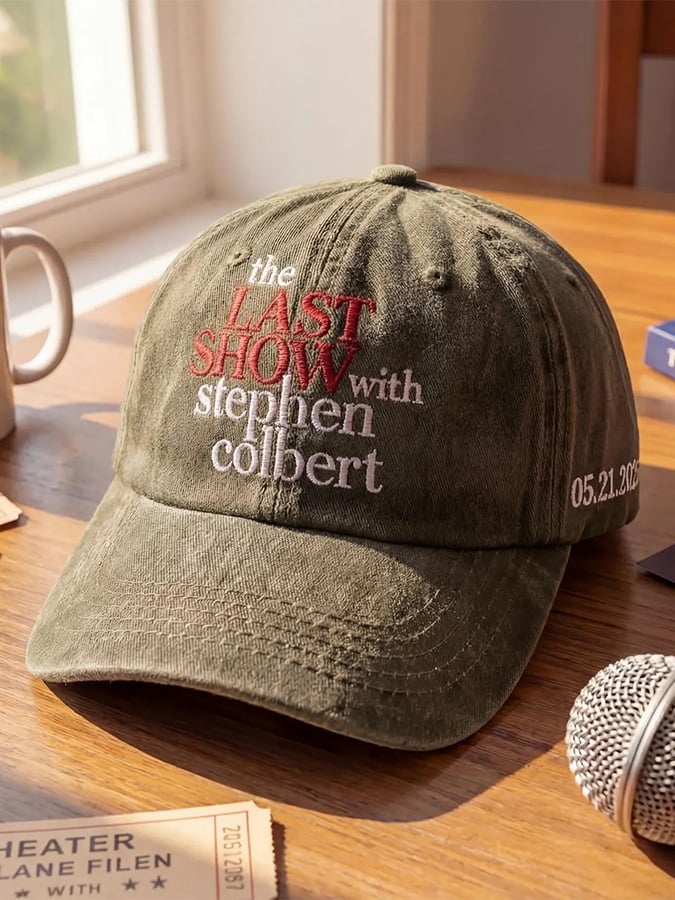 🔥Last Day 49% Off🔥Retro Last Last Show 05.21.2026 Print Baseball Cap
