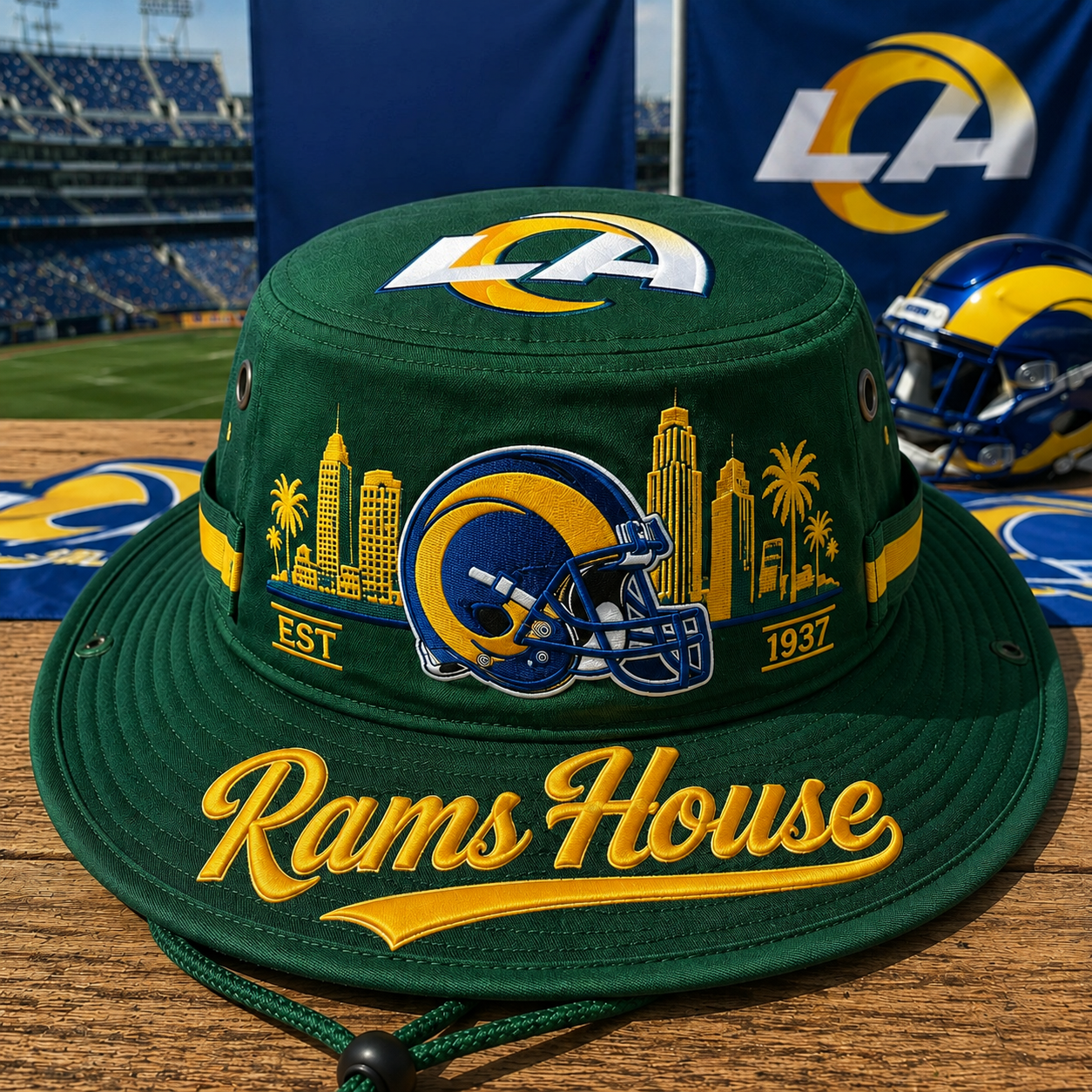 🇺🇸 Last Day Promo: 49% OFF🏈R🐏ms House Boonie Hat