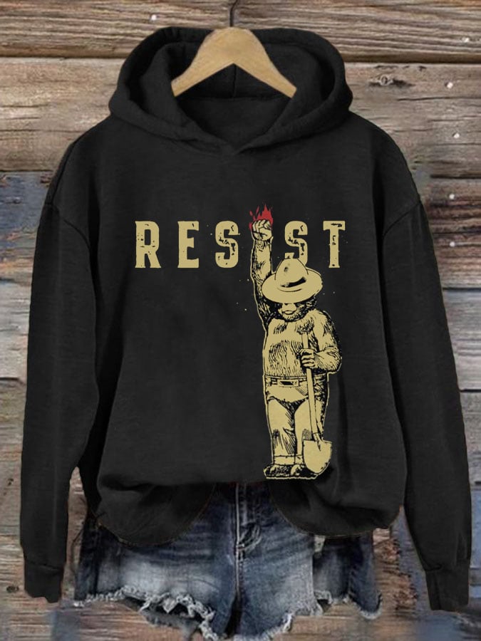 Women's Protect Our National Parks Printed Sweatshirt