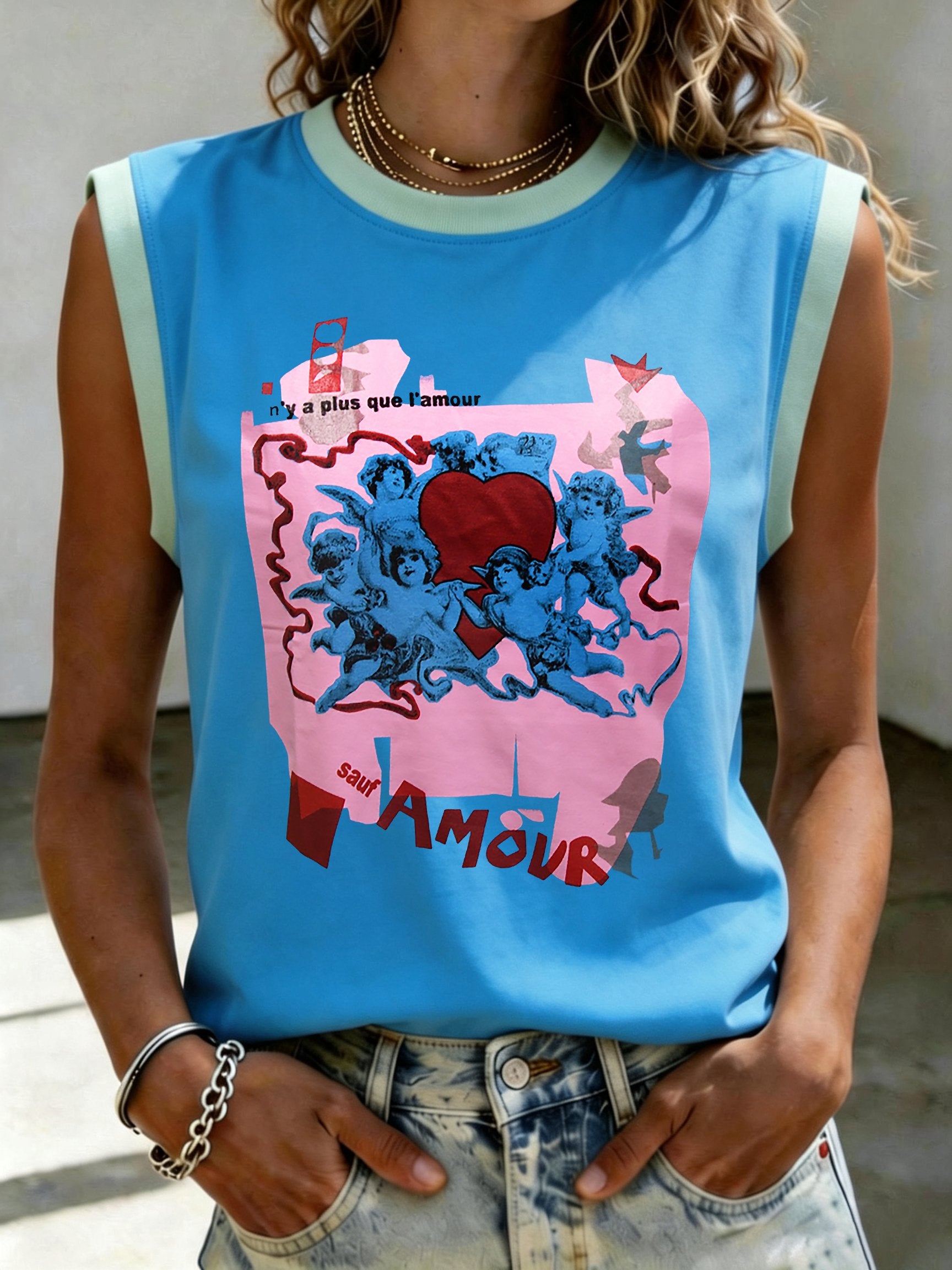 Women's The Gloved One Print  T-shirt