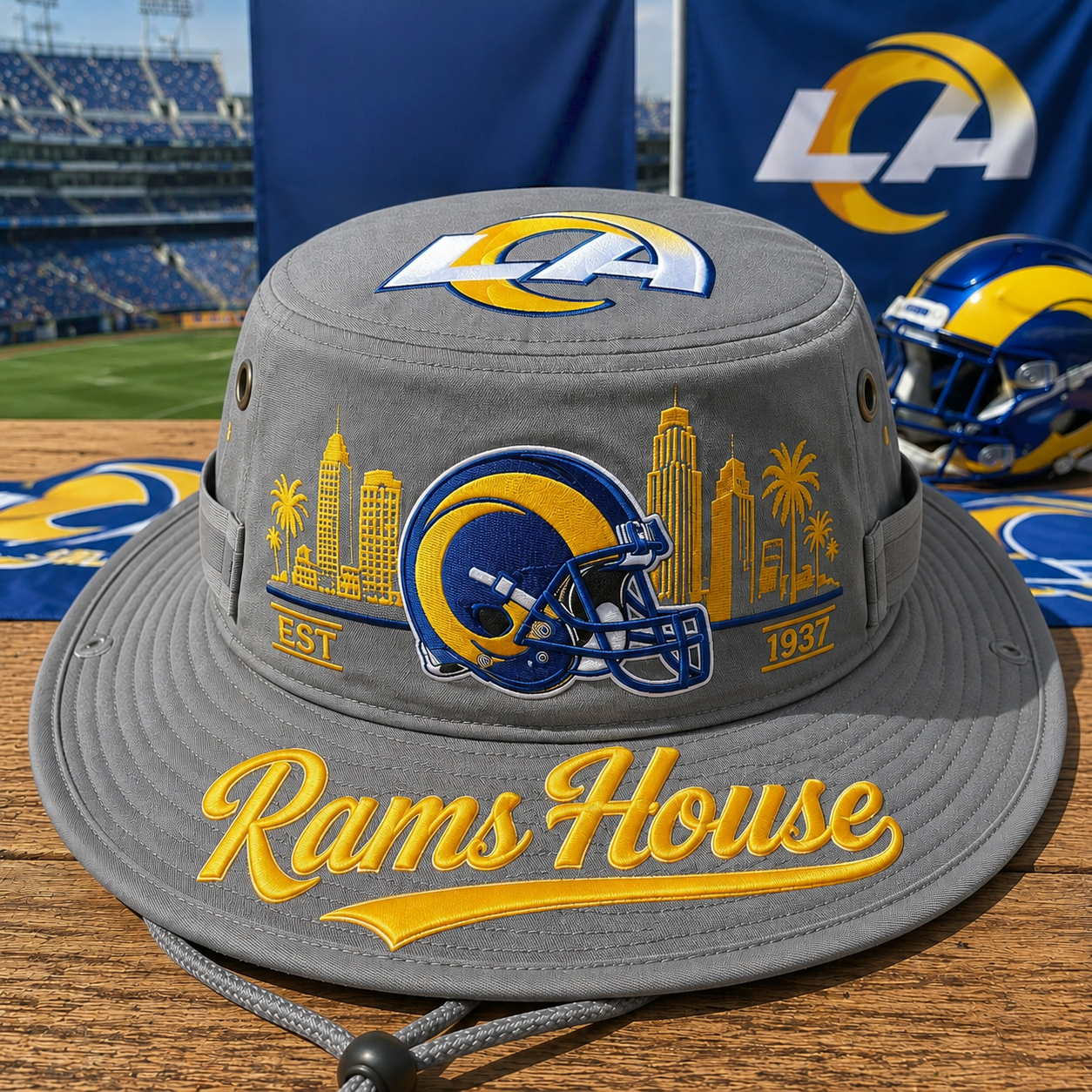 🇺🇸 Last Day Promo: 49% OFF🏈R🐏ms House Boonie Hat