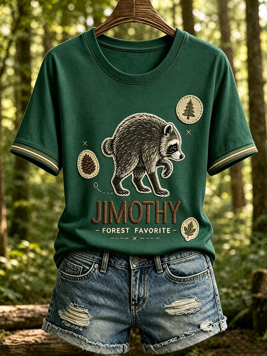 Women's Jimothy Raccoon T-Shirt