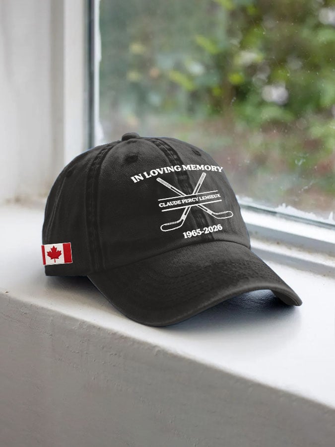 Unisex Retro In Loving Memory Hockey Heritage 1965-2026 Printed Hat