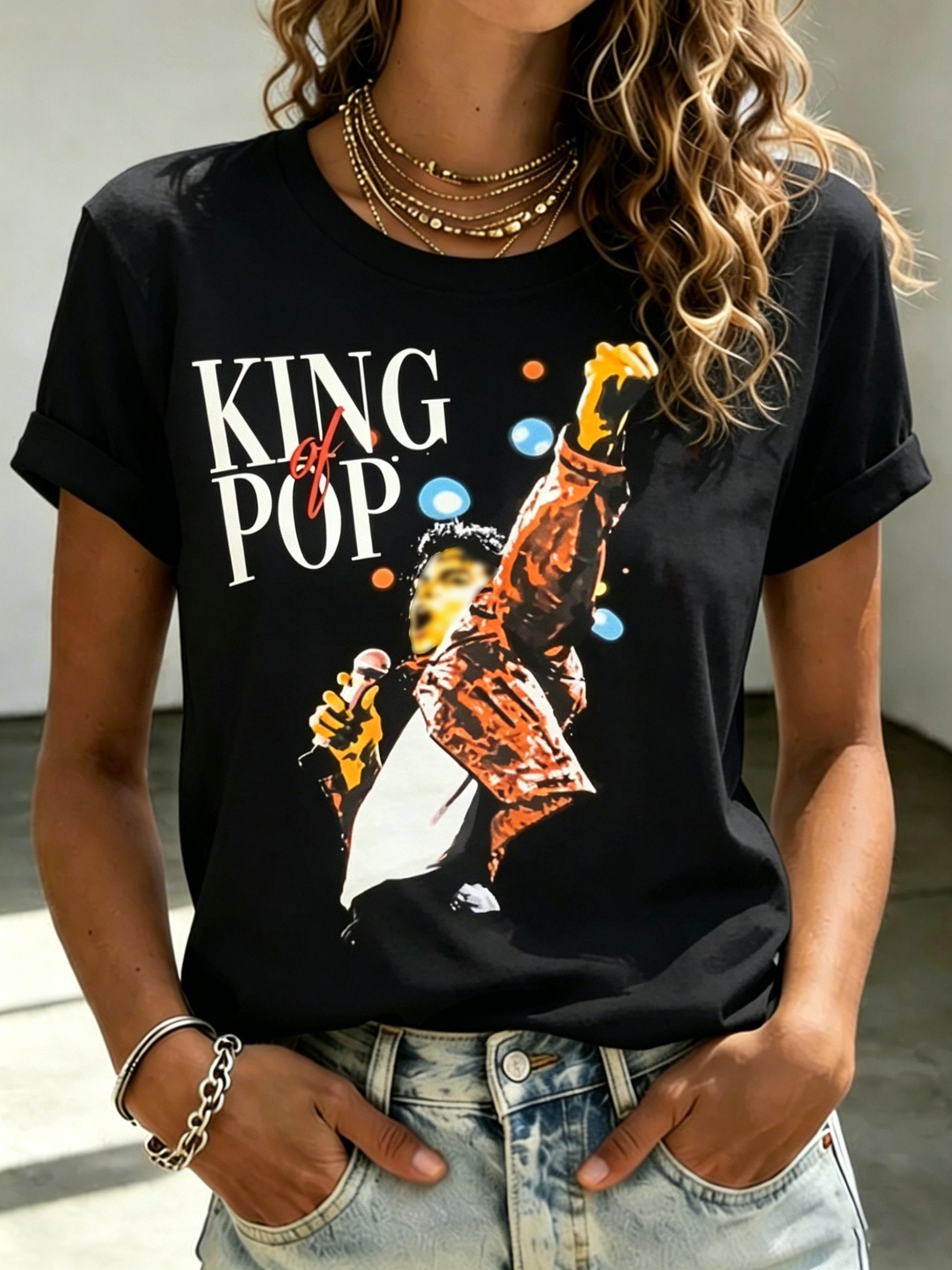Women's Superstar Art Print T-Shirt