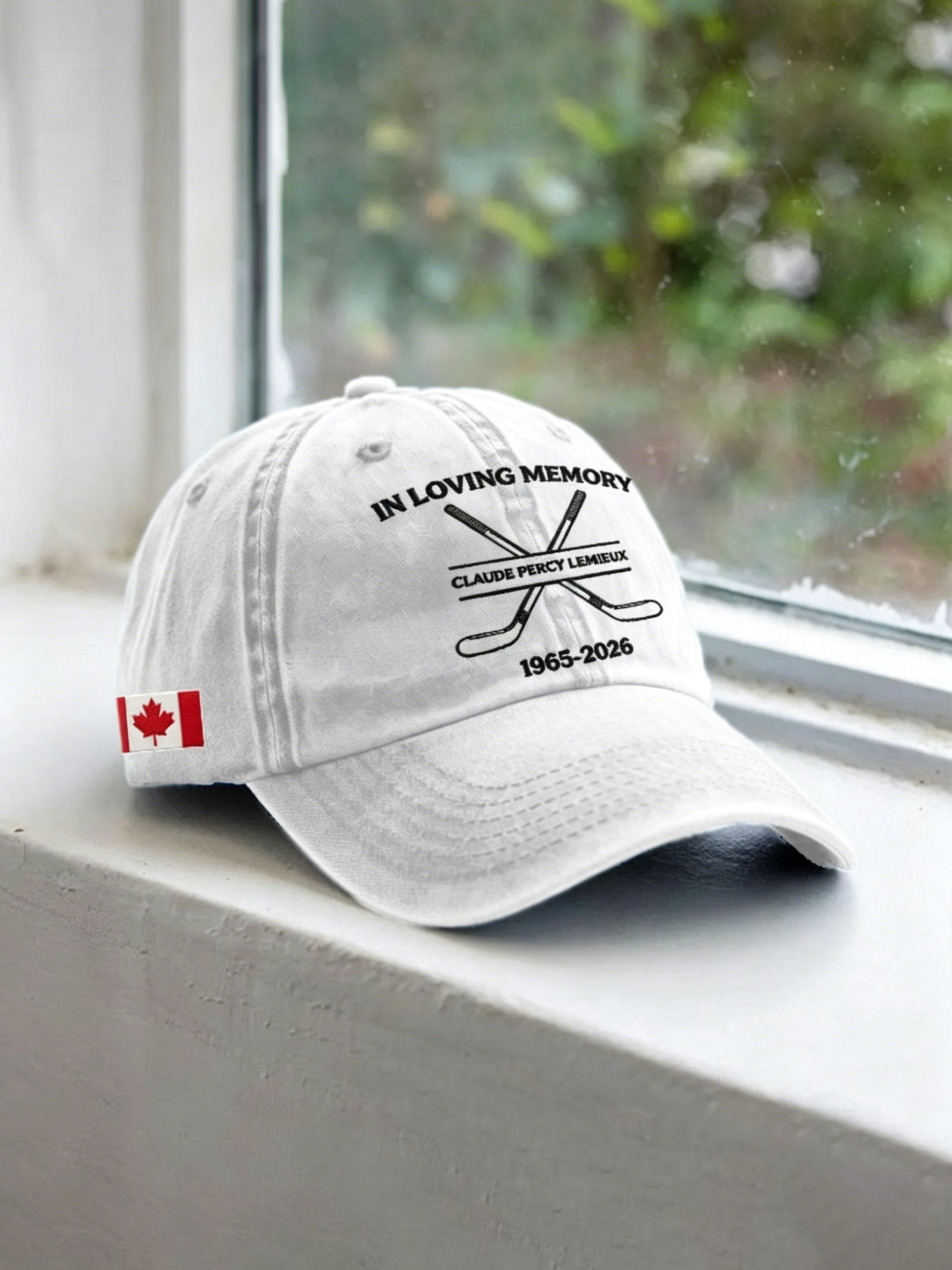 Unisex Retro In Loving Memory Hockey Heritage 1965-2026 Printed Hat