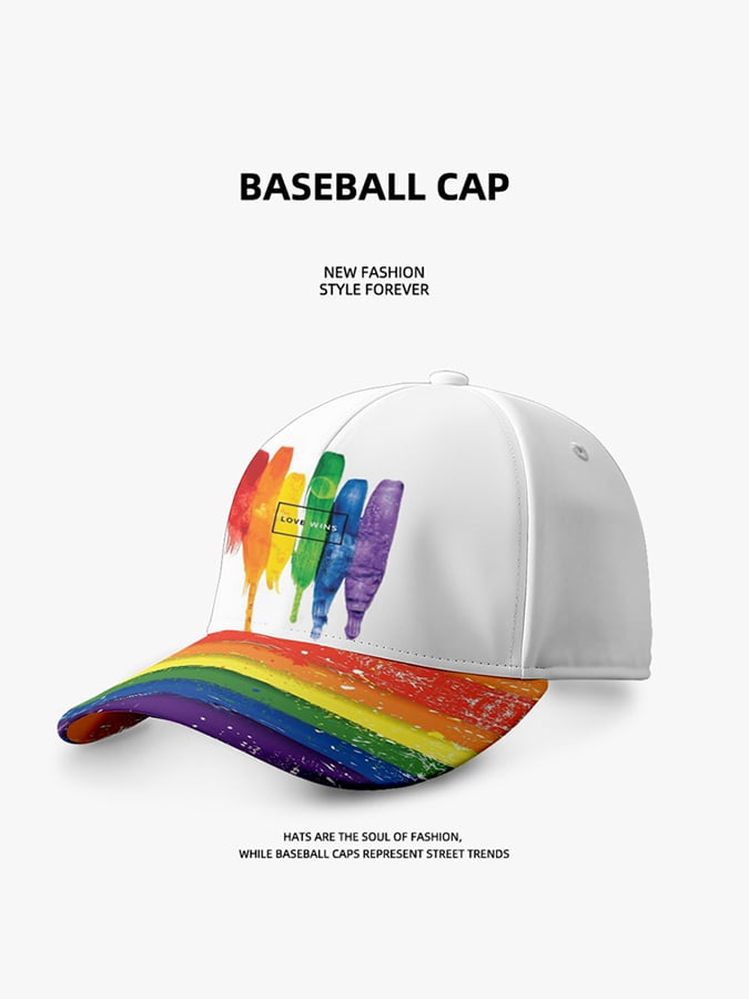 The Same Hat Of Men And Women In Neutral Wind