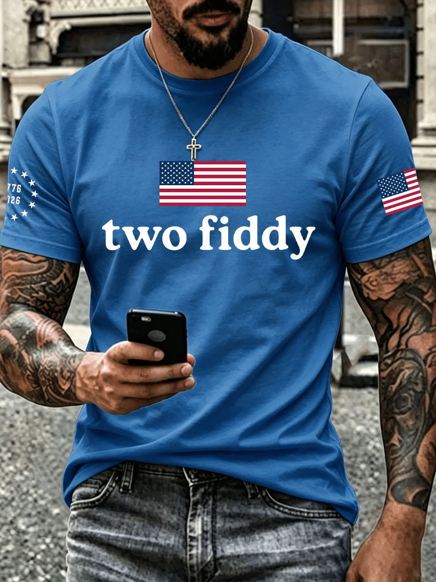 Men's USA 1776-2026 Print T-shirt