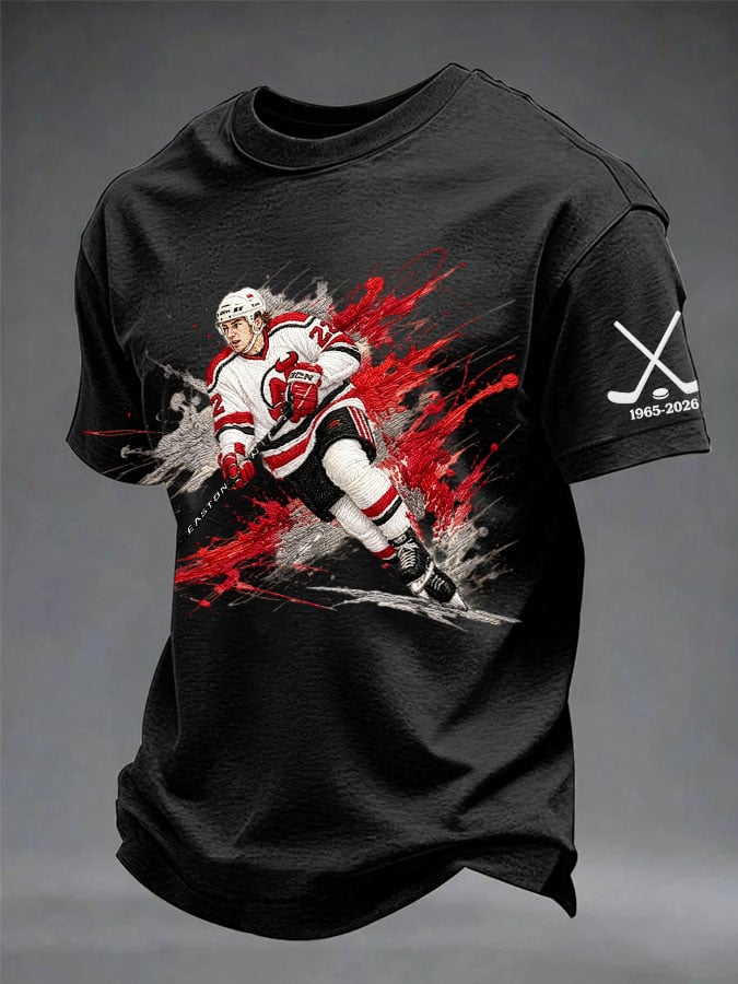 Men's Hockey Heritage 1965-2026 Printed Casual T-Shirt