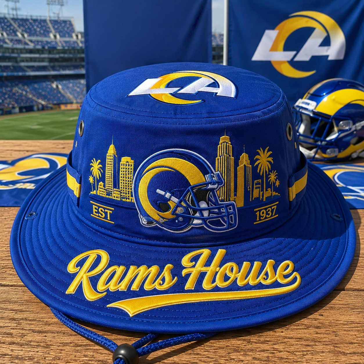 🇺🇸 Last Day Promo: 49% OFF🏈R🐏ms House Boonie Hat