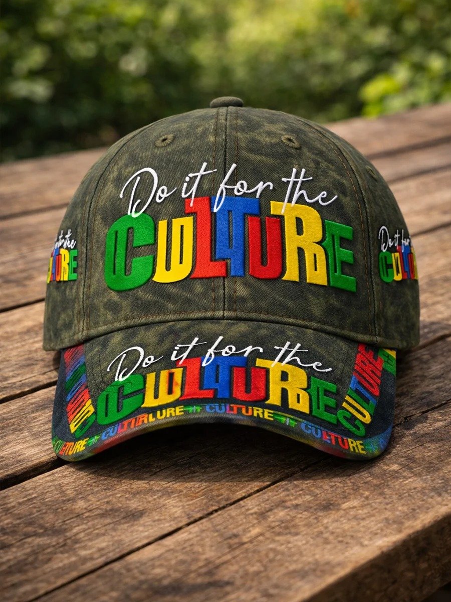 Unisex Celebrating Juneteenth: Defending Culture – Stylish Printed Art Hats