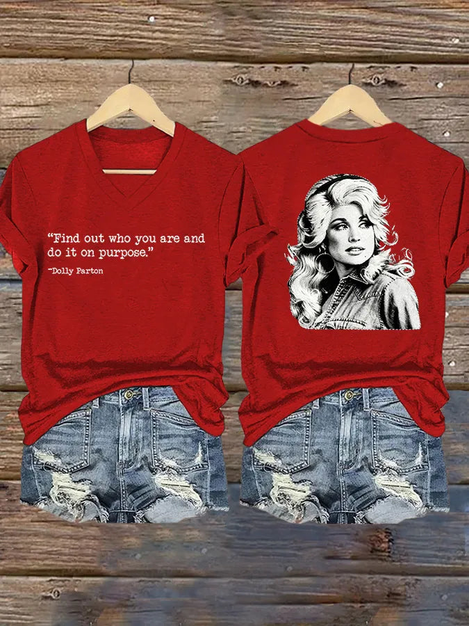 Women's Casual Printed T-shirt