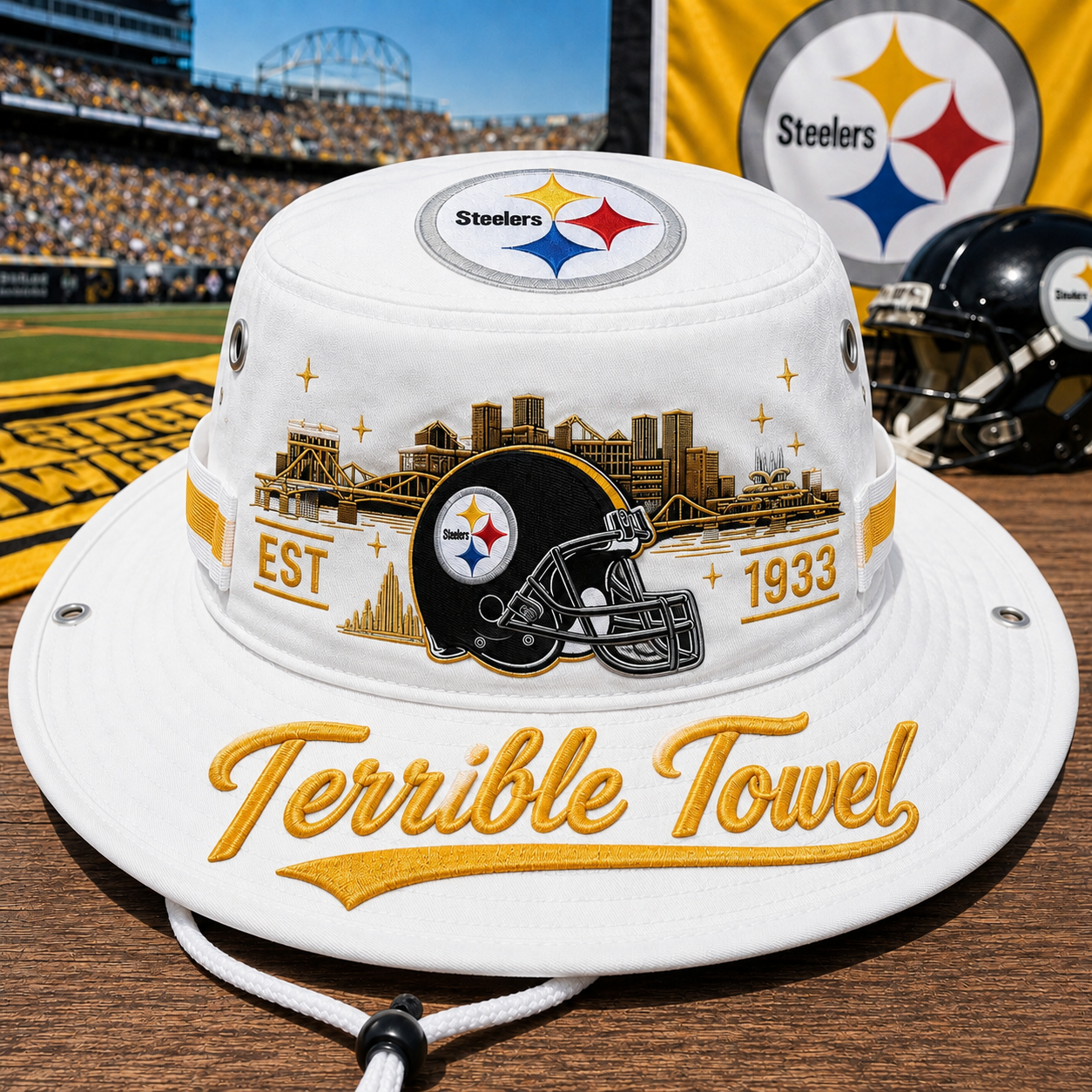 🇺🇸 Last Day Promo: 49% OFF🏈Terrible Towel Boonie Hat