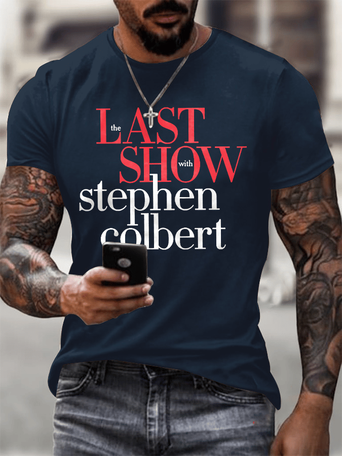 🔥Last Day 49% Off🔥Men's Retro Last Show Print T-Shirt