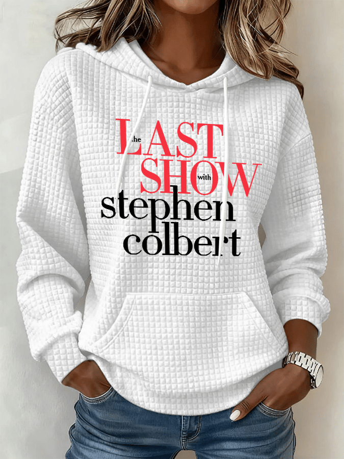 🔥Last Day 49% Off🔥Retro Last Show Print Hoodie