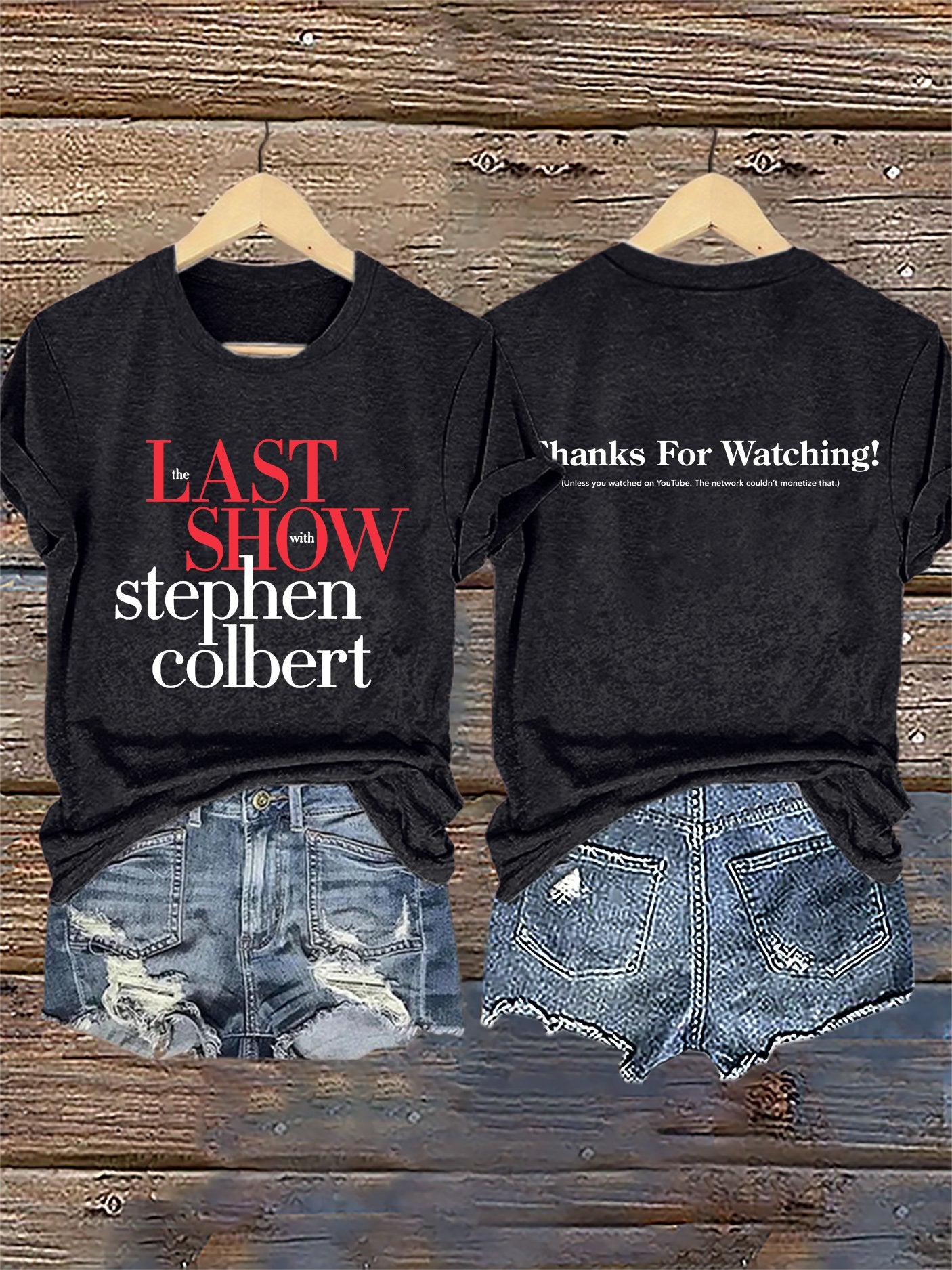 🔥Last Day 49% Off🔥Retro Last Show Tree Print T-Shirt