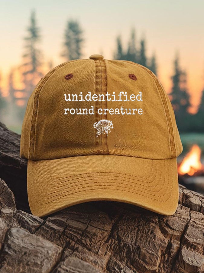 Unisex Jimothy Unidentified Round Creature Printed Hat