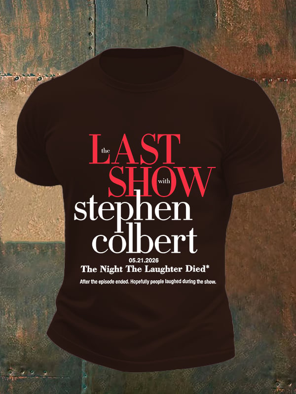 🔥Last Day 49% Off🔥Men's Retro Last Show Print T-Shirt