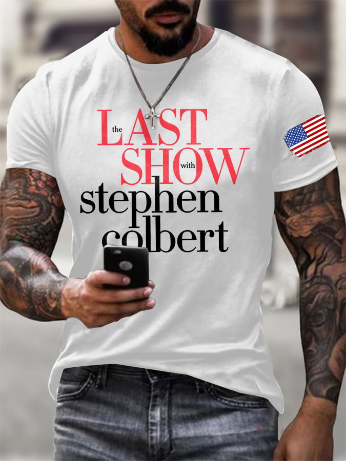 🔥Last Day 49% Off🔥Men's Retro Last Show Print T-Shirt