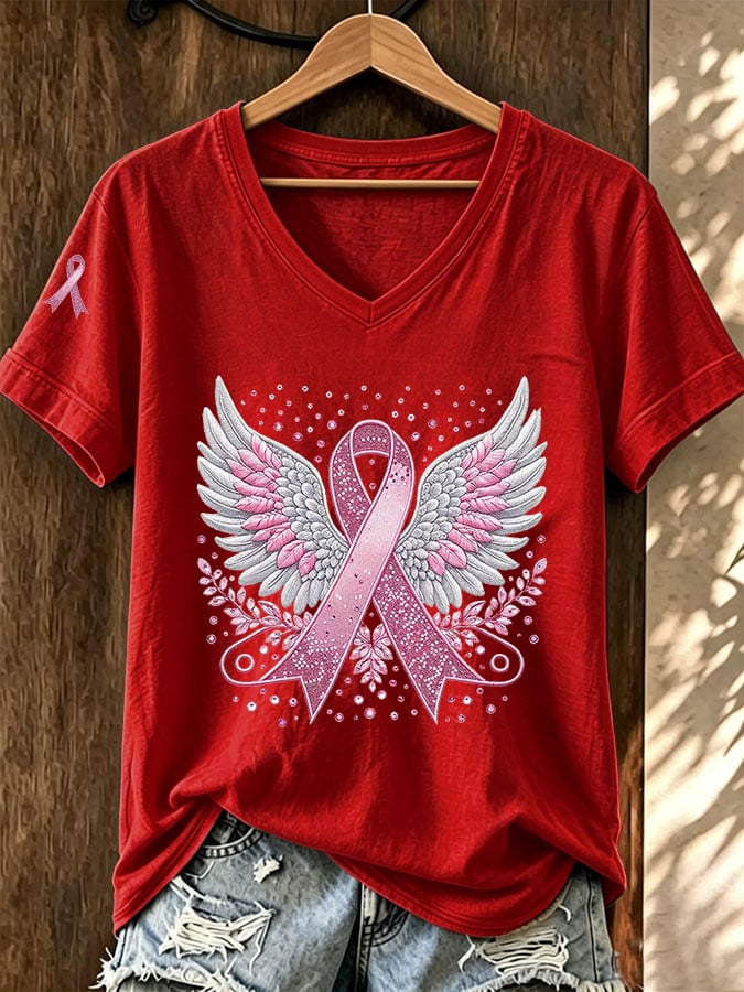 Women's Casual Print Short-Sleeve T-Shirt