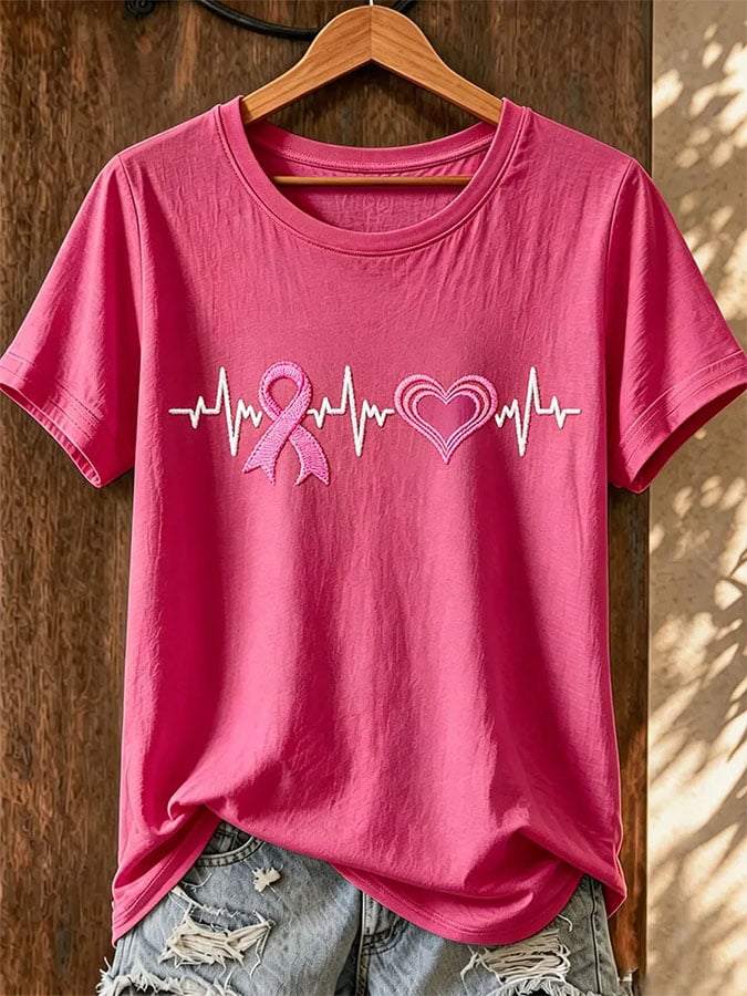 Women's Casual Print Short-Sleeve T-Shirt